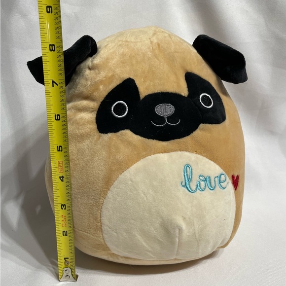 PAM the Pug Squishmallow 10” plush stuffed animal great condition - Picture 2 of 6